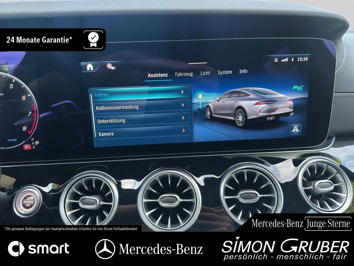 GT 53 4M AMG Night Massage Servoschließen Schieb