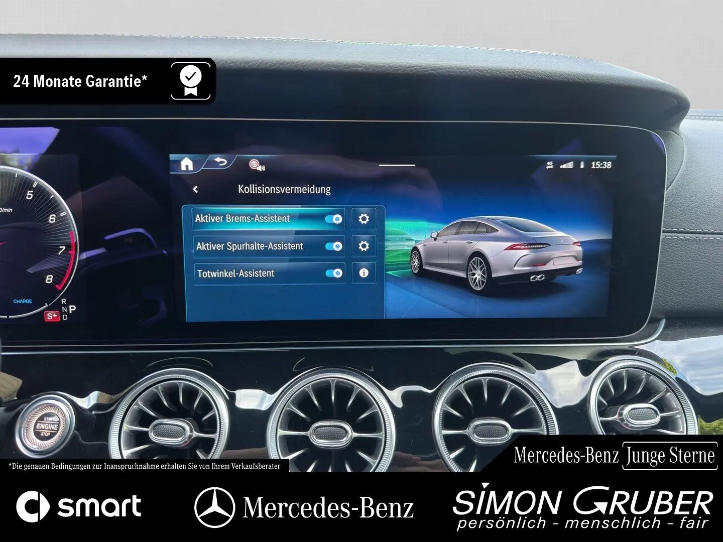 GT 53 4M AMG Night Massage Servoschließen Schieb