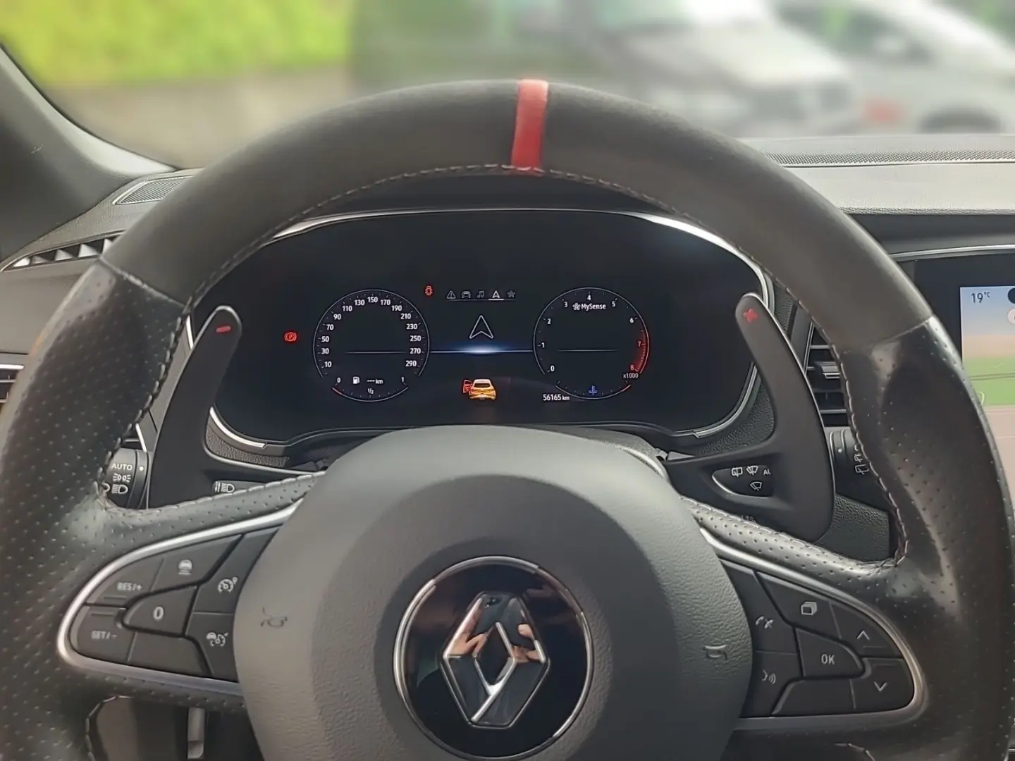 Megane IV Lim.5-trg. R.S. Trophy HUD R.S.Monitor