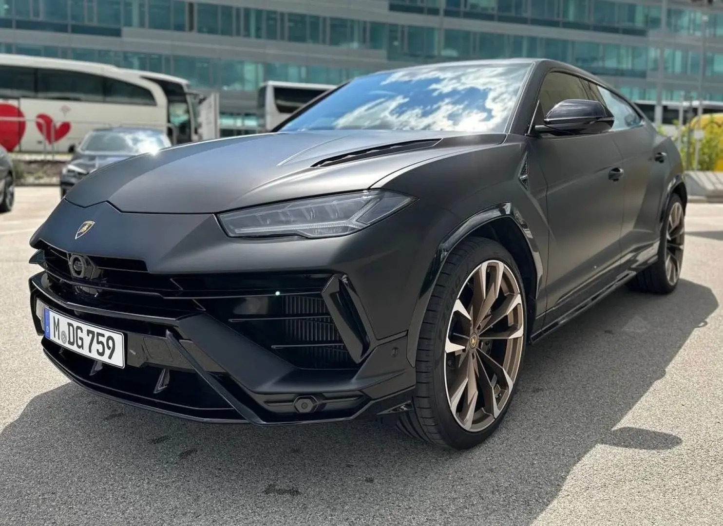 Urus S 4.0 V8 Sport Matt B&O AHK 23'' AKRAPOVIC