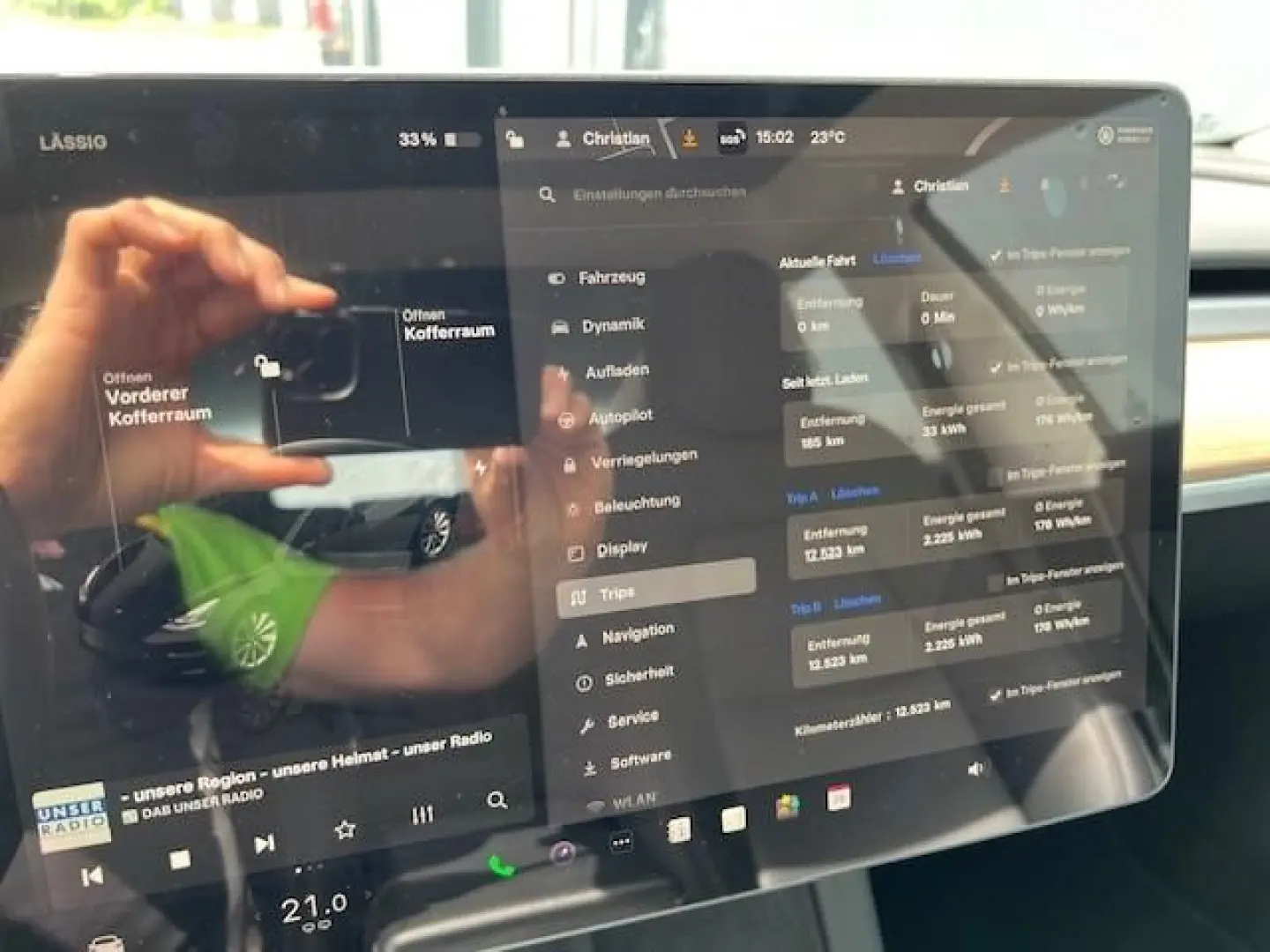 Model 3 Standard Range Plus RWD Dt. Modell TOP
