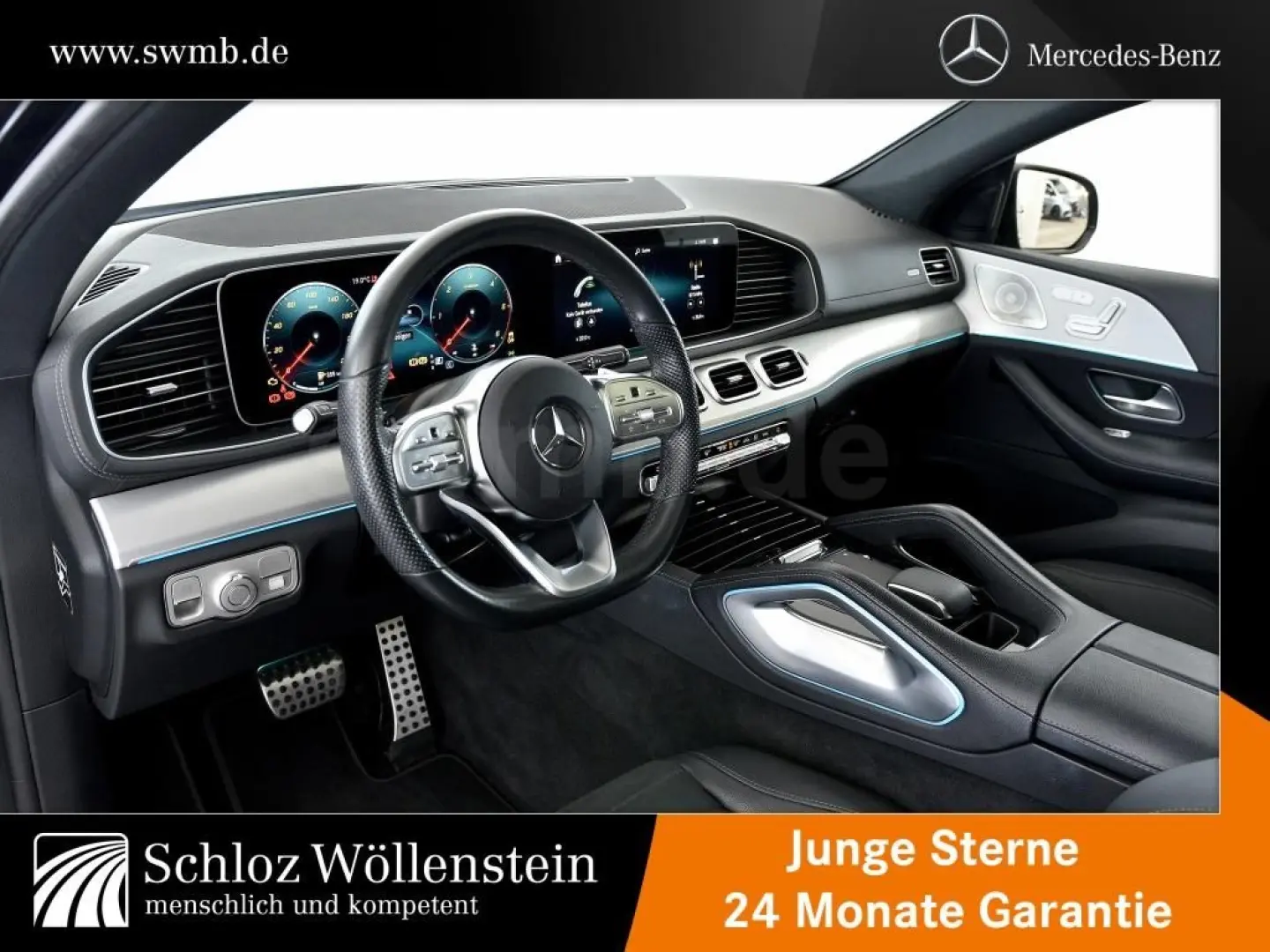 GLE 400d 4M Coupé AMG MULTIBEAM AHK Fahrass Pano