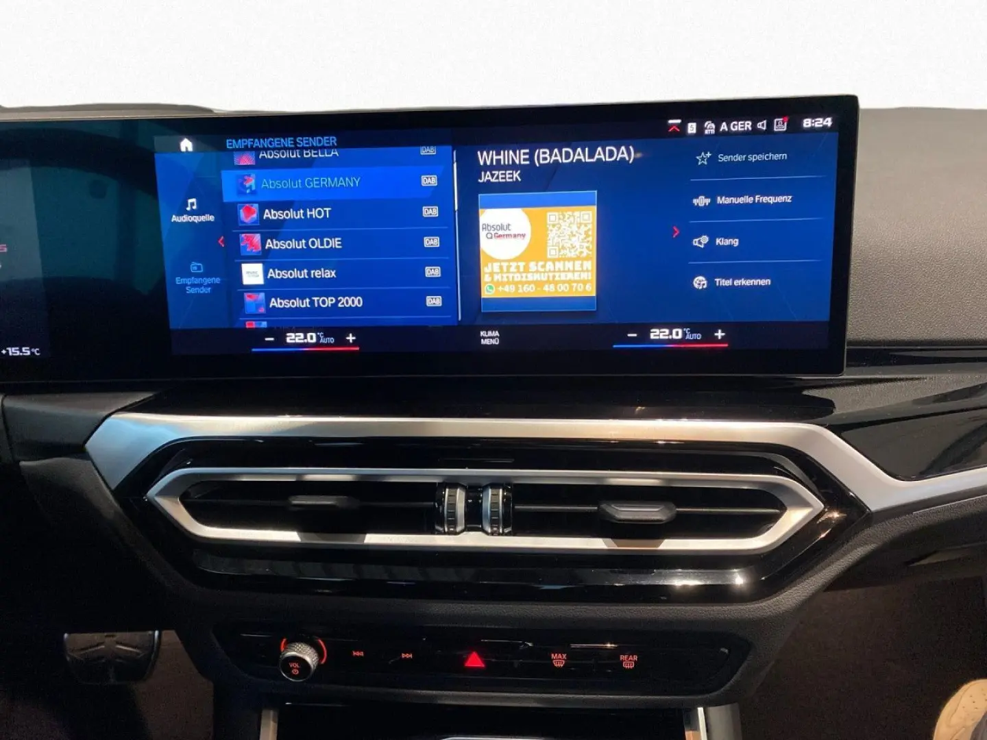 M2 LiCoPro LED HUD Mem HiFi CarPlay Temp DAB PDC