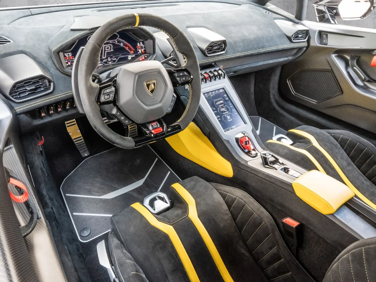 Huracan STO Bianco Monocerus  Lifting System