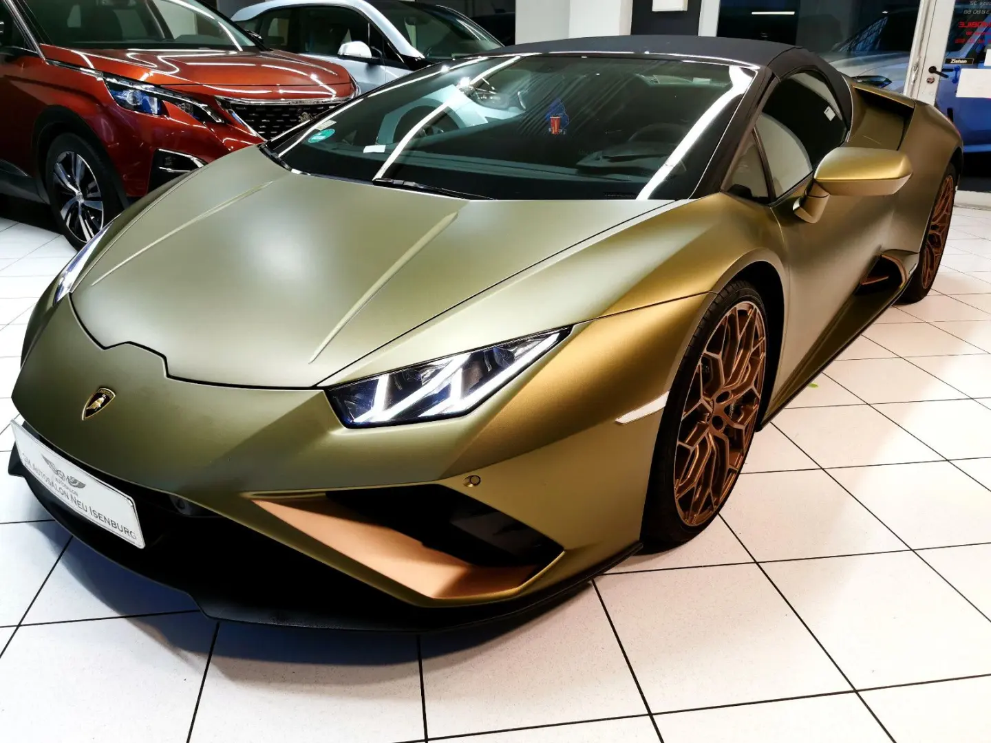 Huracán EVO RWD Spyder Verde Gea