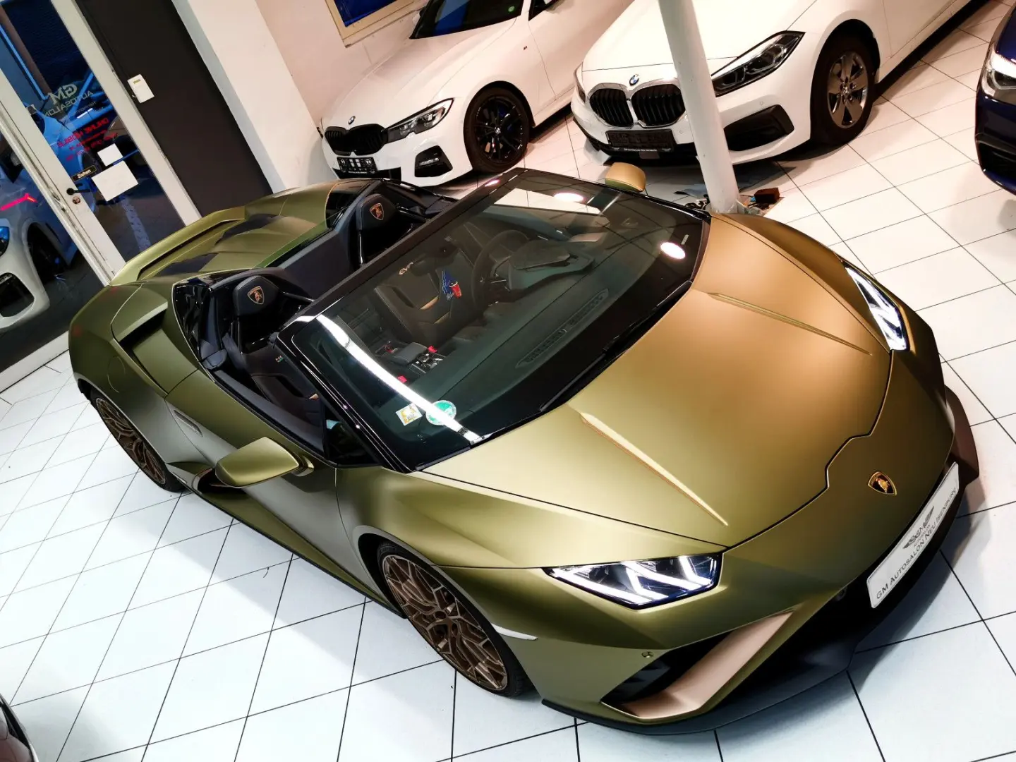 Huracán EVO RWD Spyder Verde Gea