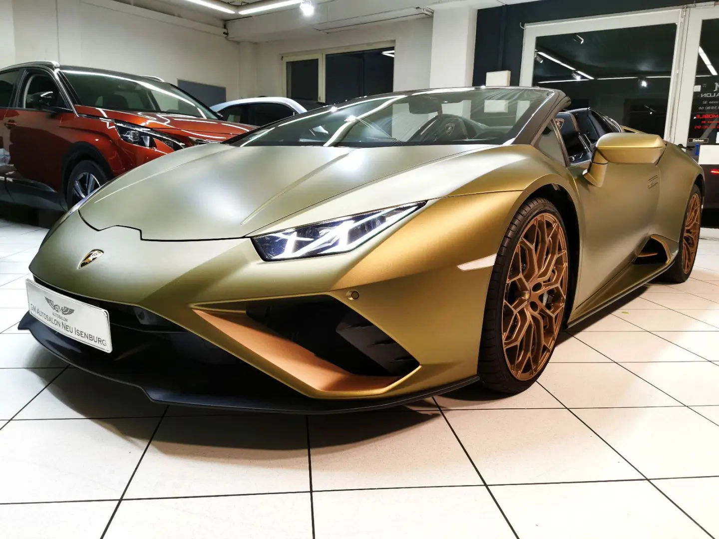 Huracán EVO RWD Spyder Verde Gea
