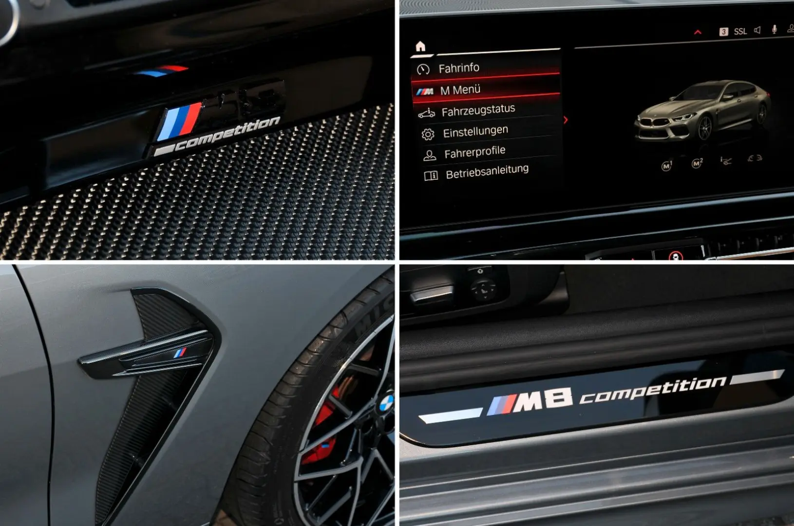 M8 Gran Coupe Competition Individual  B&W Carbon