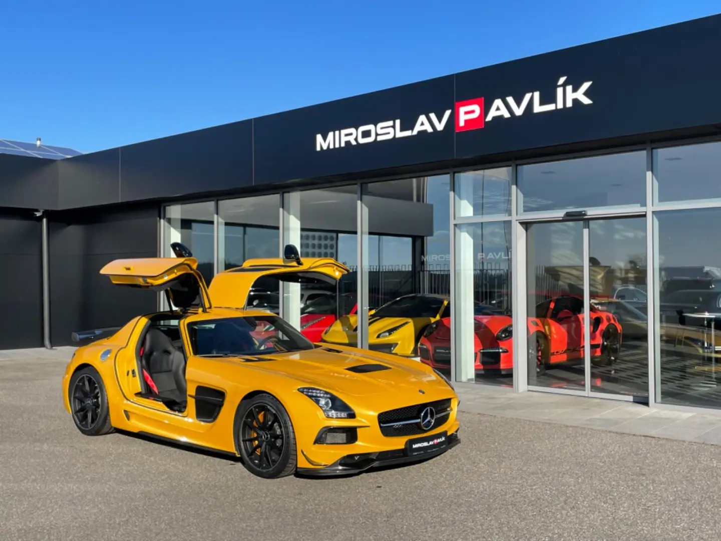 SLS AMG BLACK SERIES AERO PAKET EU
