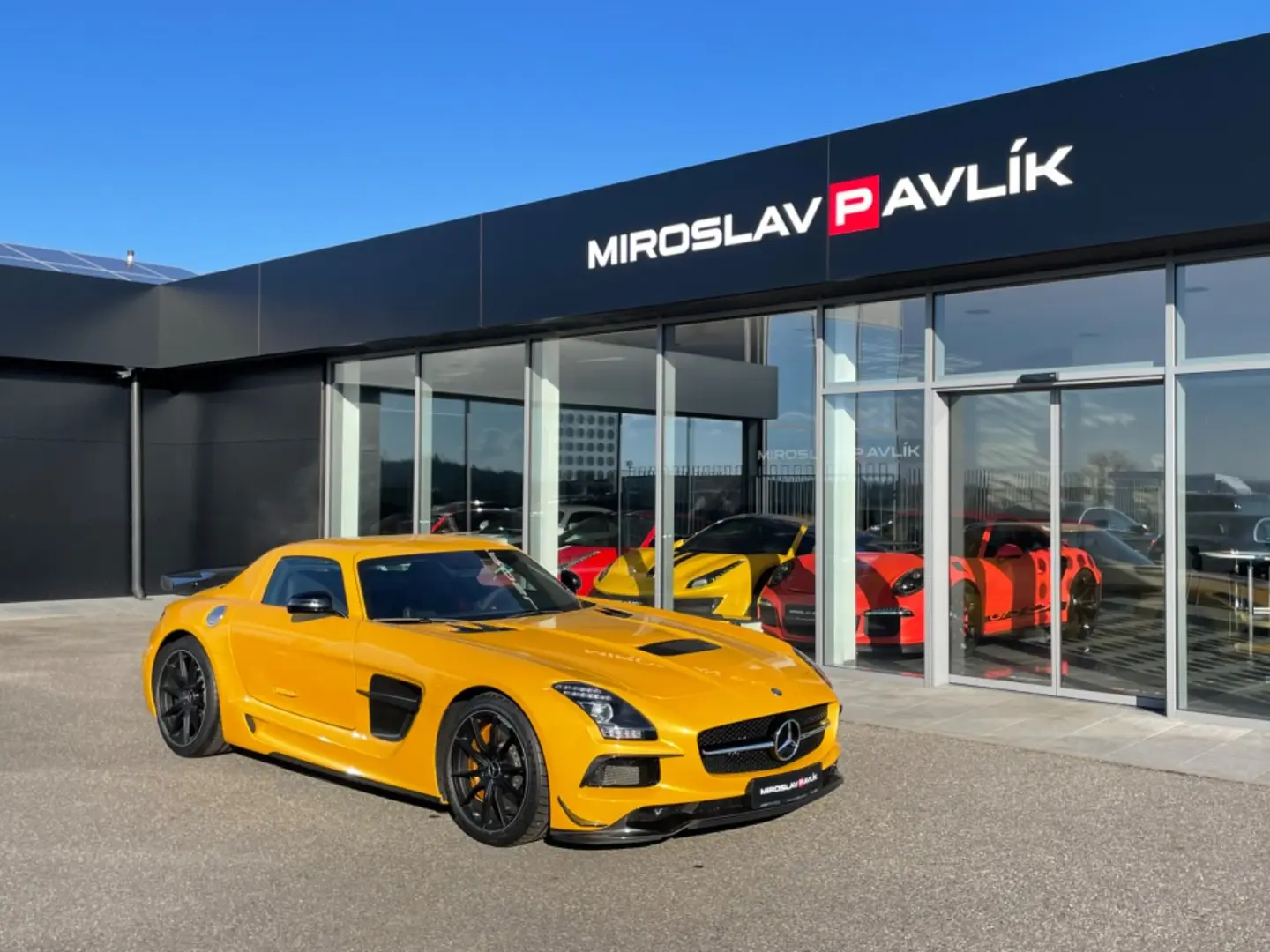 SLS AMG BLACK SERIES AERO PAKET EU