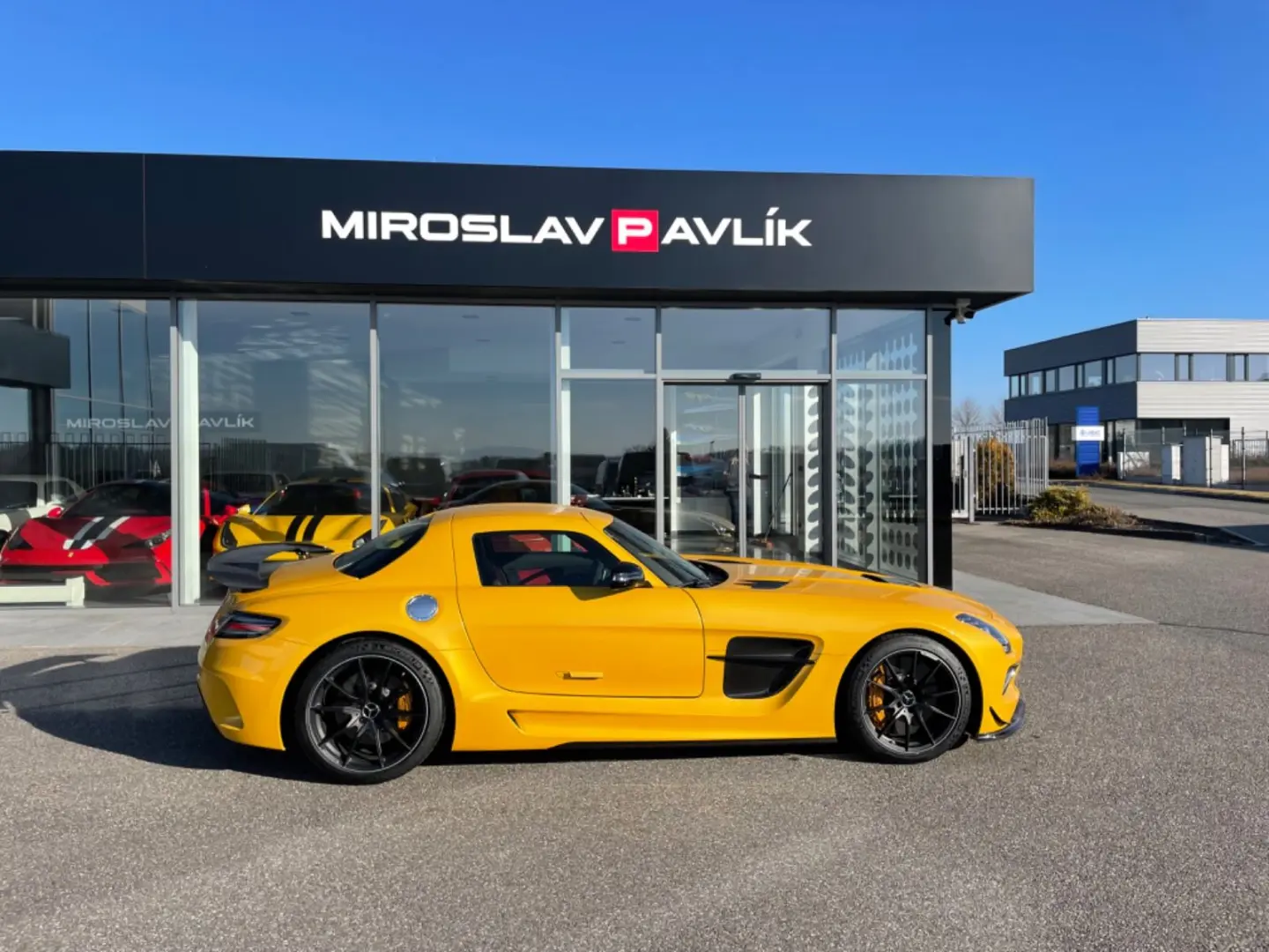 SLS AMG BLACK SERIES AERO PAKET EU