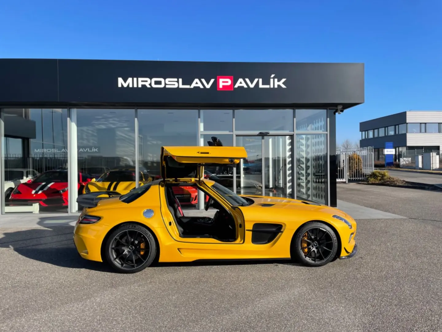 SLS AMG BLACK SERIES AERO PAKET EU