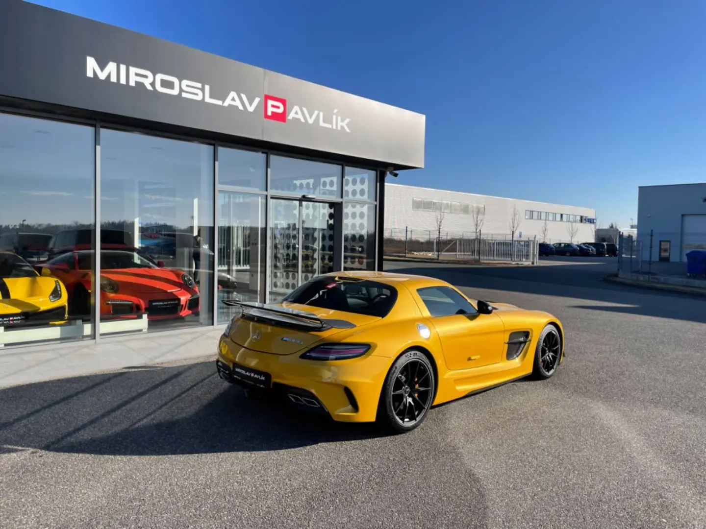 SLS AMG BLACK SERIES AERO PAKET EU