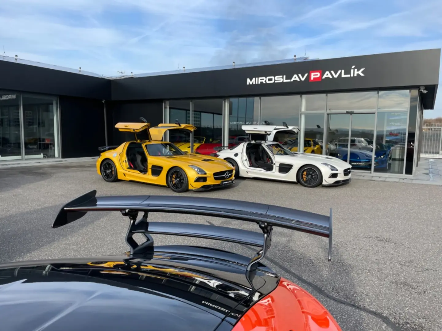 SLS AMG BLACK SERIES AERO PAKET EU