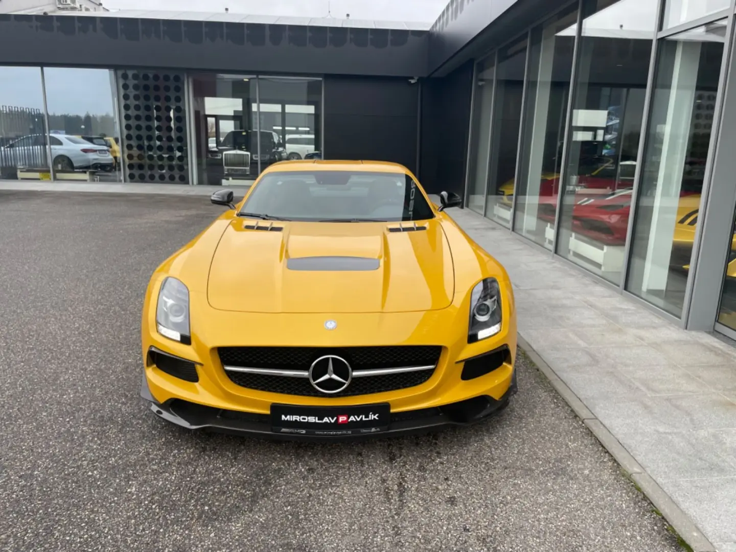 SLS AMG BLACK SERIES AERO PAKET EU