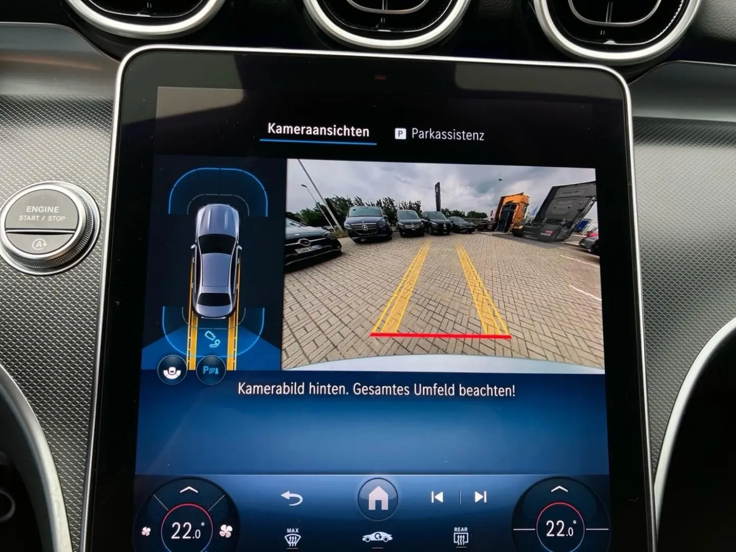 C 220 d Avantgarde LenkradH AHK Kamera Totwinkel