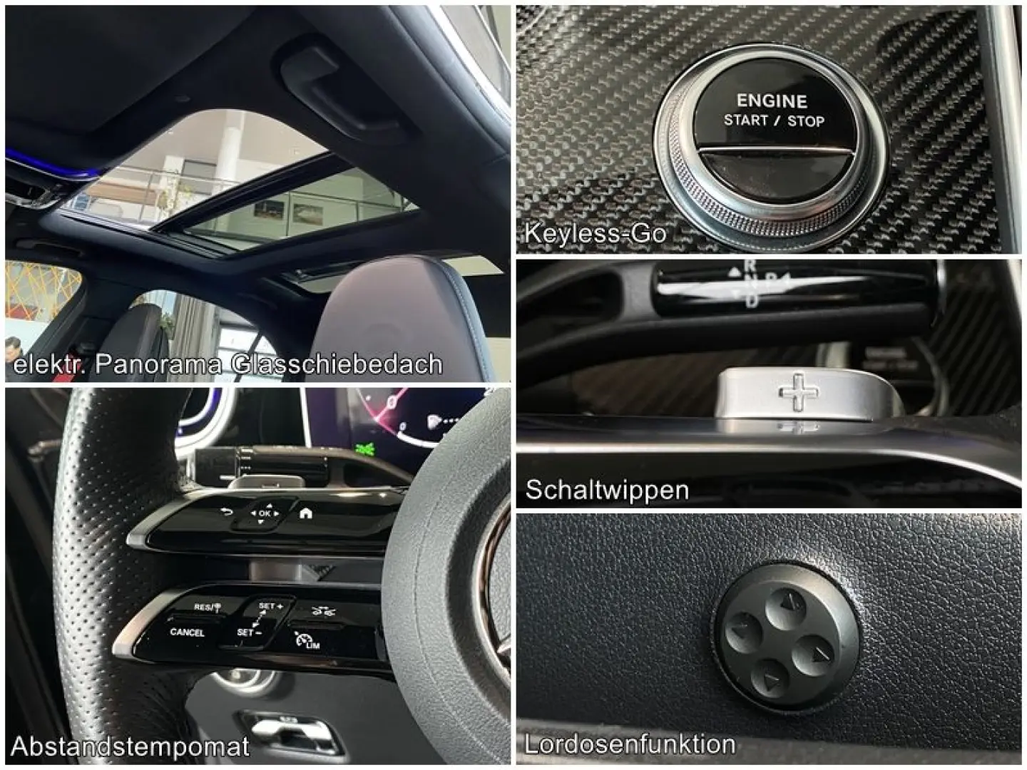 C 300e AMG MBUX DigiLight Carbon Memory DTR 360