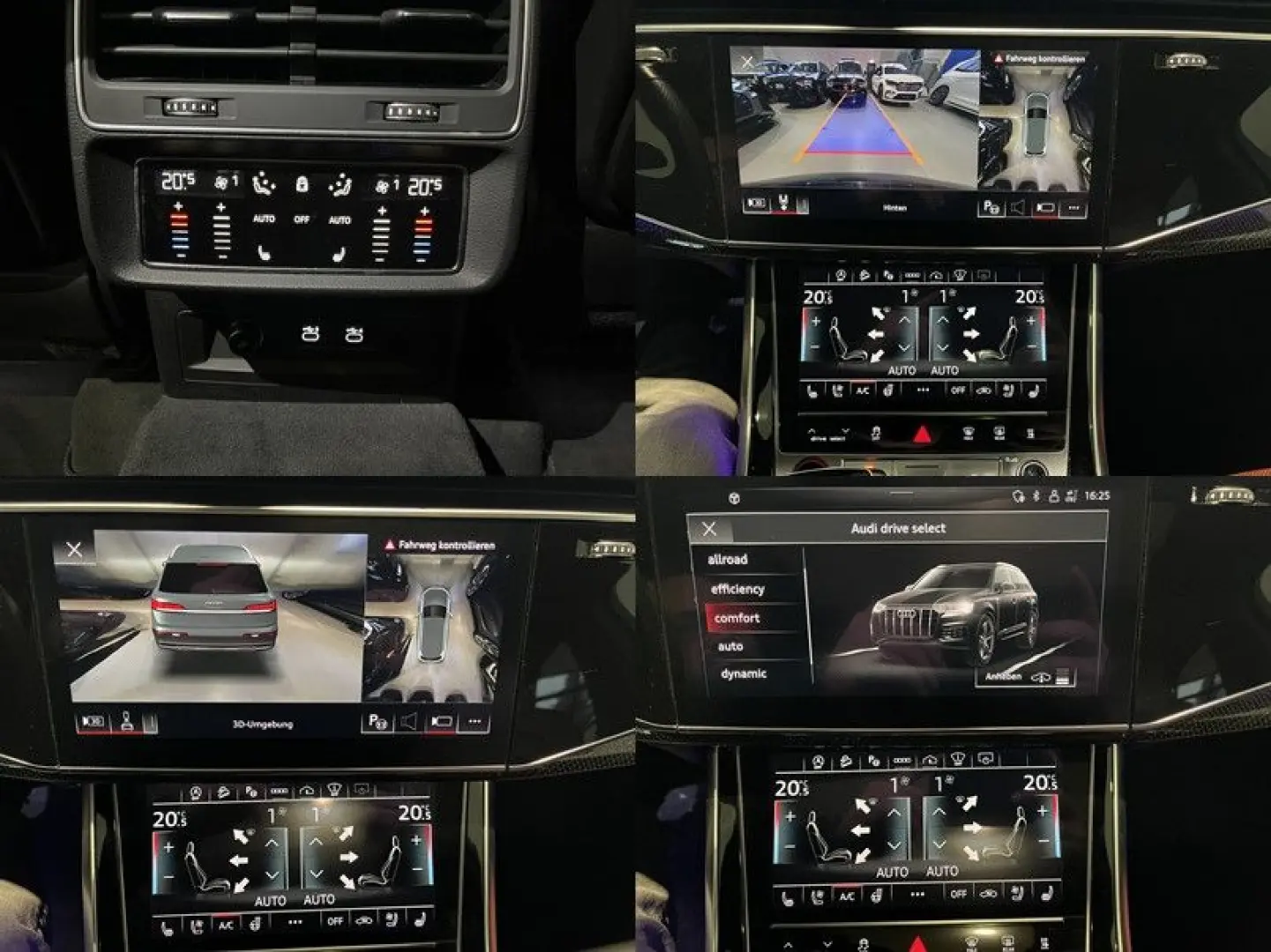 SQ7 4.0 TFSI quattro PANO LASER 360  AHK 7 SITZE