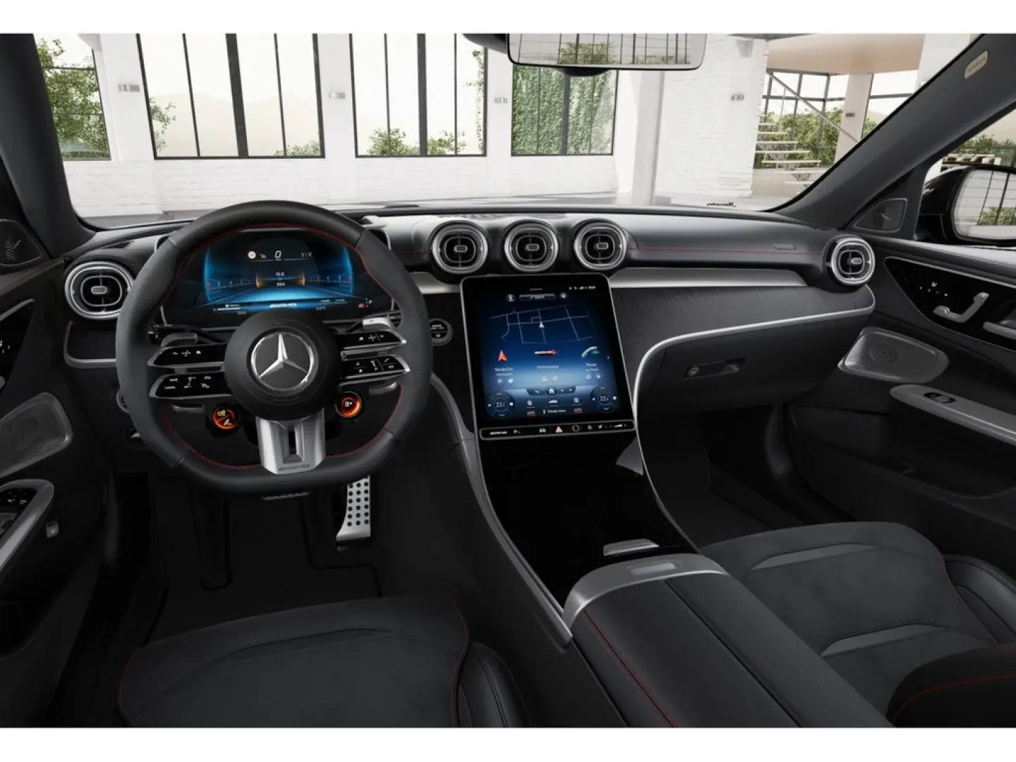 C 43 AMG 4M Distr. LED Pano HUD Navi SHD Kamera