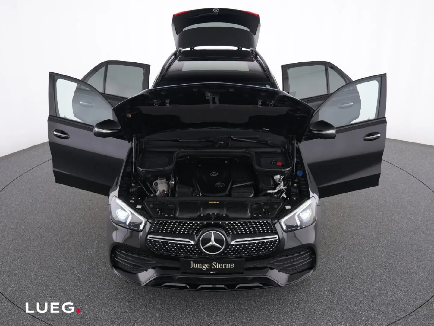 GLE 400 d 4M AMG MBUX Pano Airm Keyl Burm AHK 21