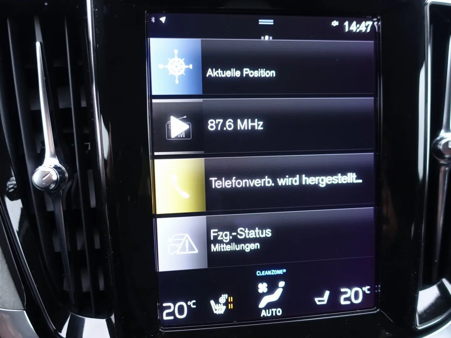 V60 B4 CrossCountry AWD Kamera Lenkradhz. BLIS