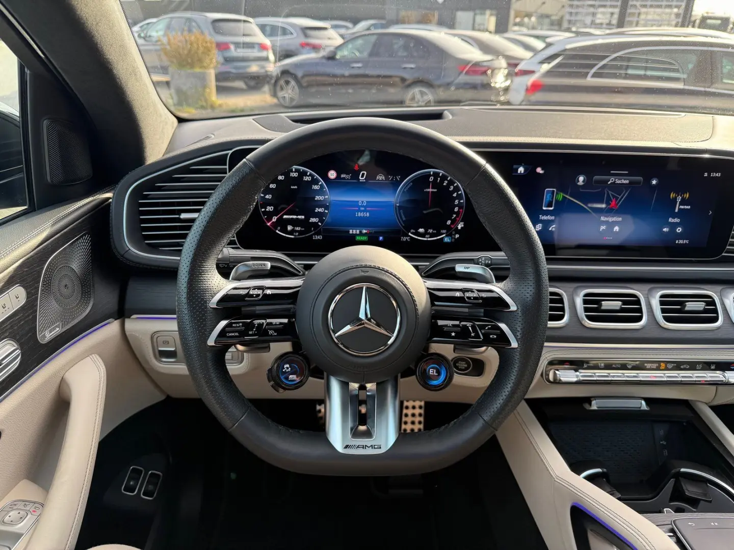 GLE 53 HYBRID Coupe AHK Abgas Night Burm Pano