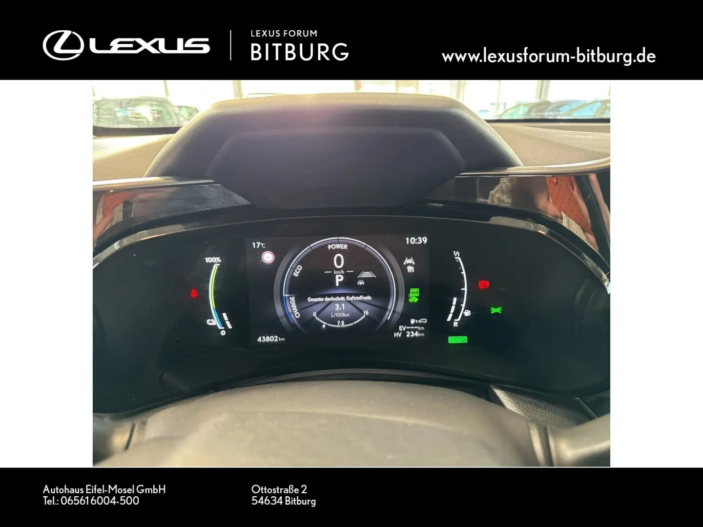 NX450h  Executive Technologie Interieur