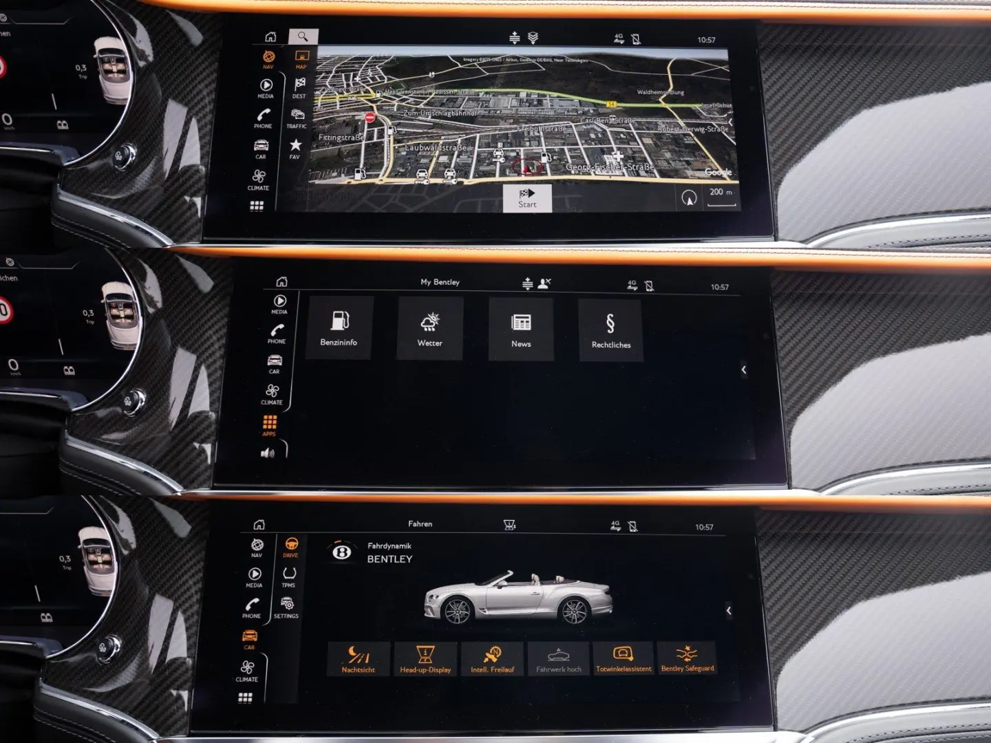 Continental GTC Speed W12  Naim