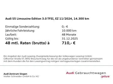 S5 Limousine 3.0 TFSI quattro edition one S line