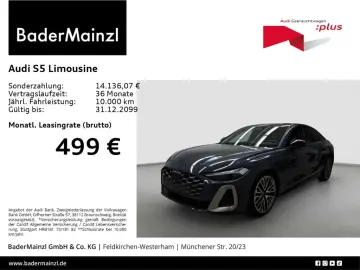 S5 Limousine TFSI quattro TechPro Pano B&O Leder