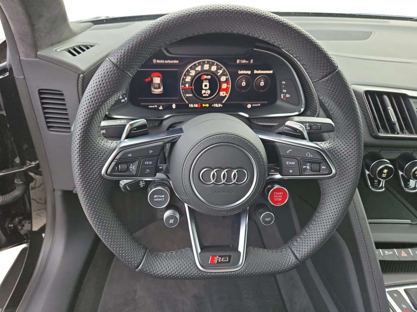 R8 Coupé performance 5.2 FSI qu. S tronic  LEDER