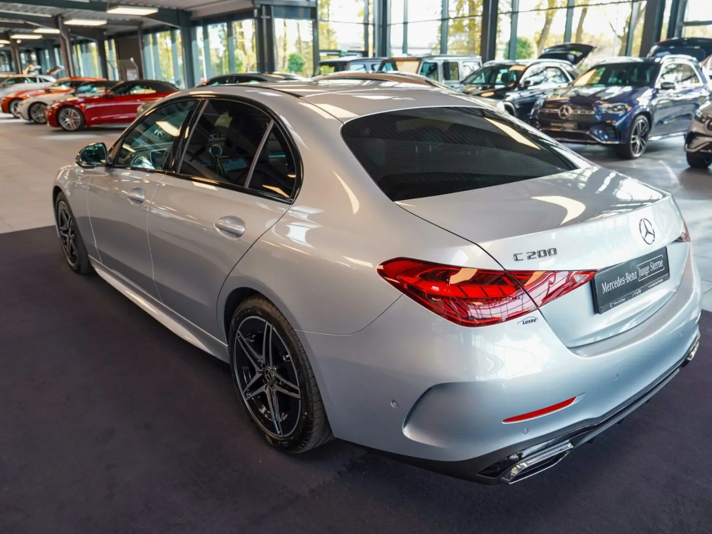 C 200 AMG Line Night Schiebedach Memory Kamera