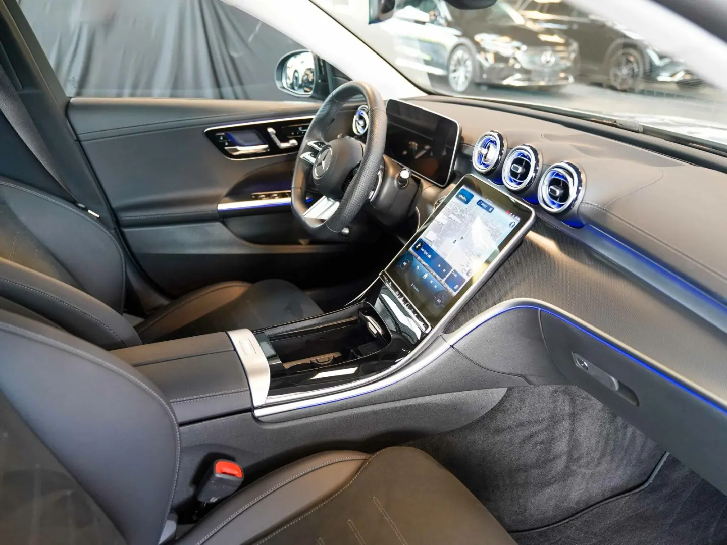 C 200 AMG Line Night Schiebedach Memory Kamera