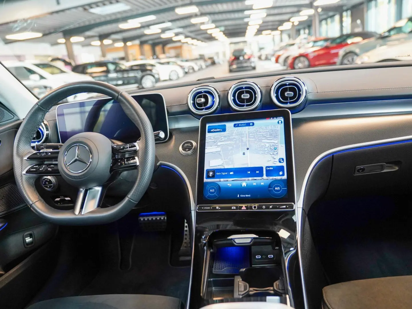 C 200 AMG Line Night Schiebedach Memory Kamera