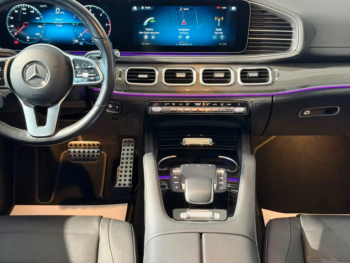 GLS 400 d 4M  AMG NIGHT ACC PANO CARBON HUD 23 Z