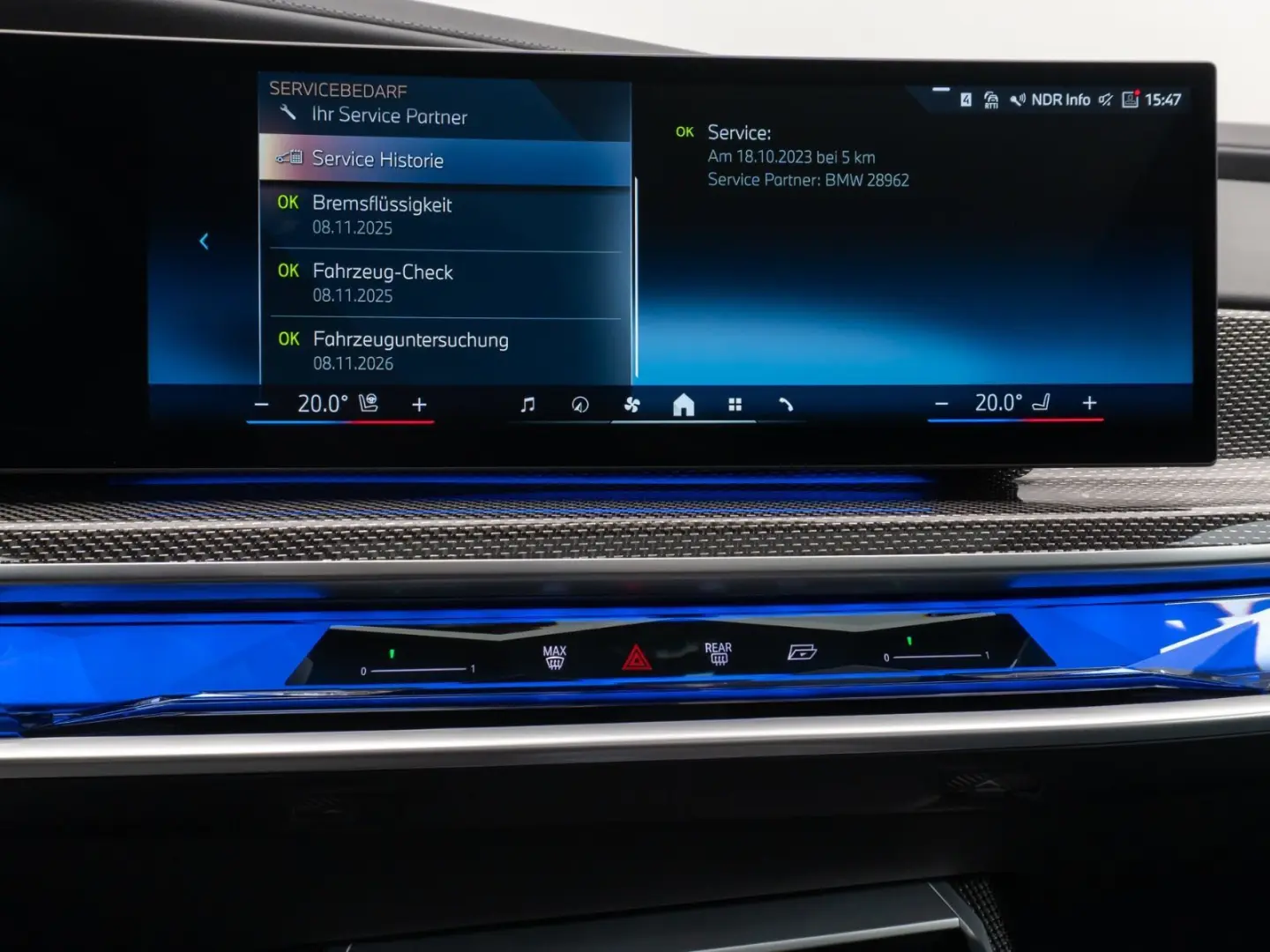 i7 xD60 M-Sport HUD Pano 360 Massage ACC Soft 21