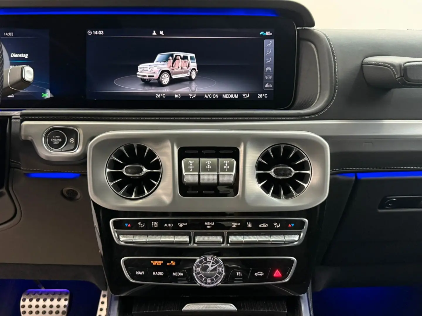 G 500 AMG LINE MANUF EXCLUSIV FOND-ENTERTAIN GAR