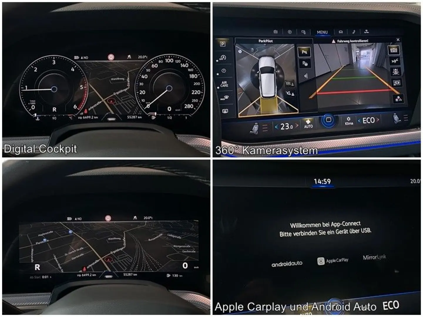 Touareg 3.0 TDI R-Line Memory Sthz Luftf ACC AHK