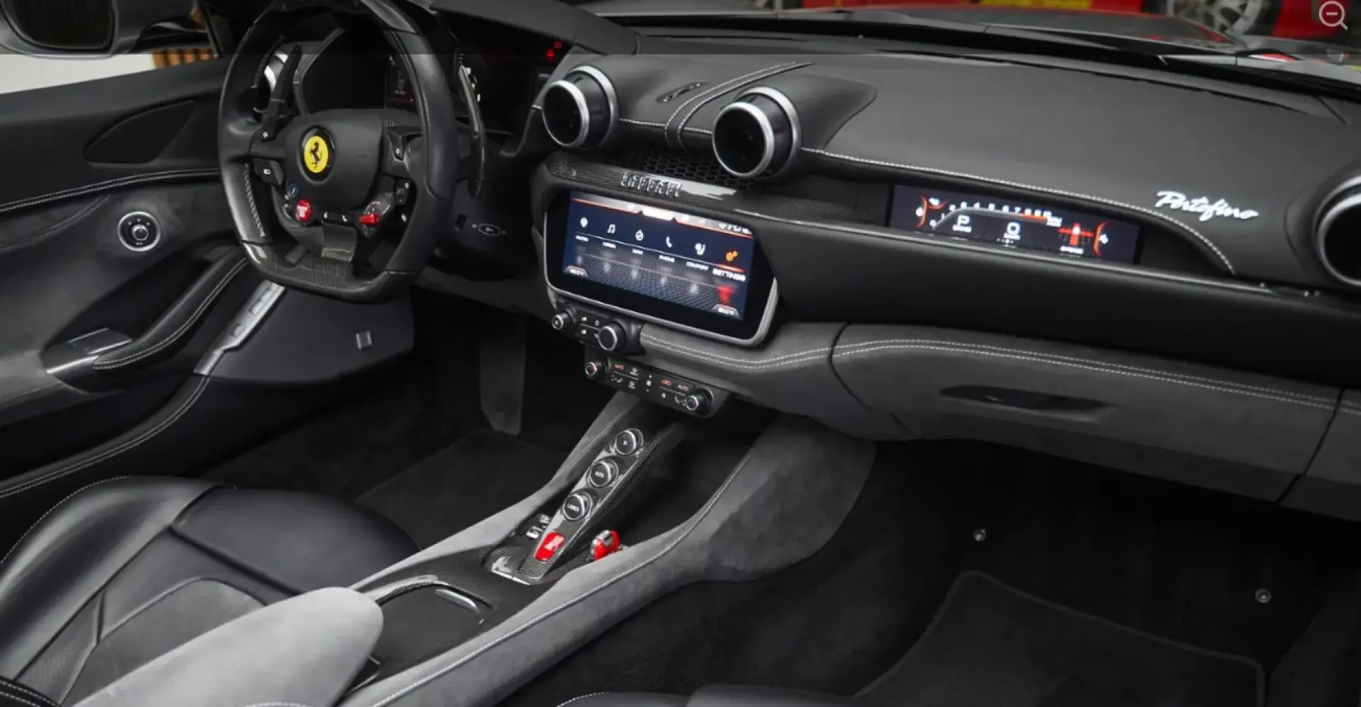 Portofino LED Carbon JBL 360  Kamera Alcantara