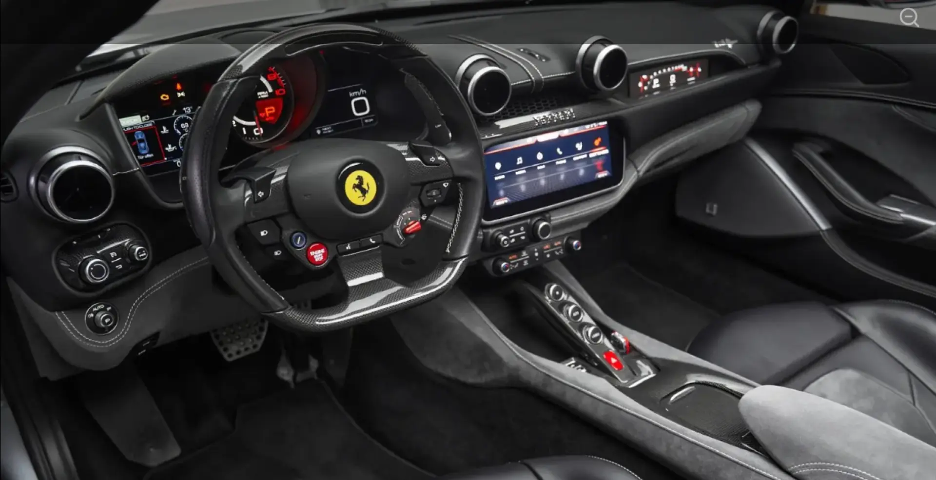 Portofino LED Carbon JBL 360  Kamera Alcantara