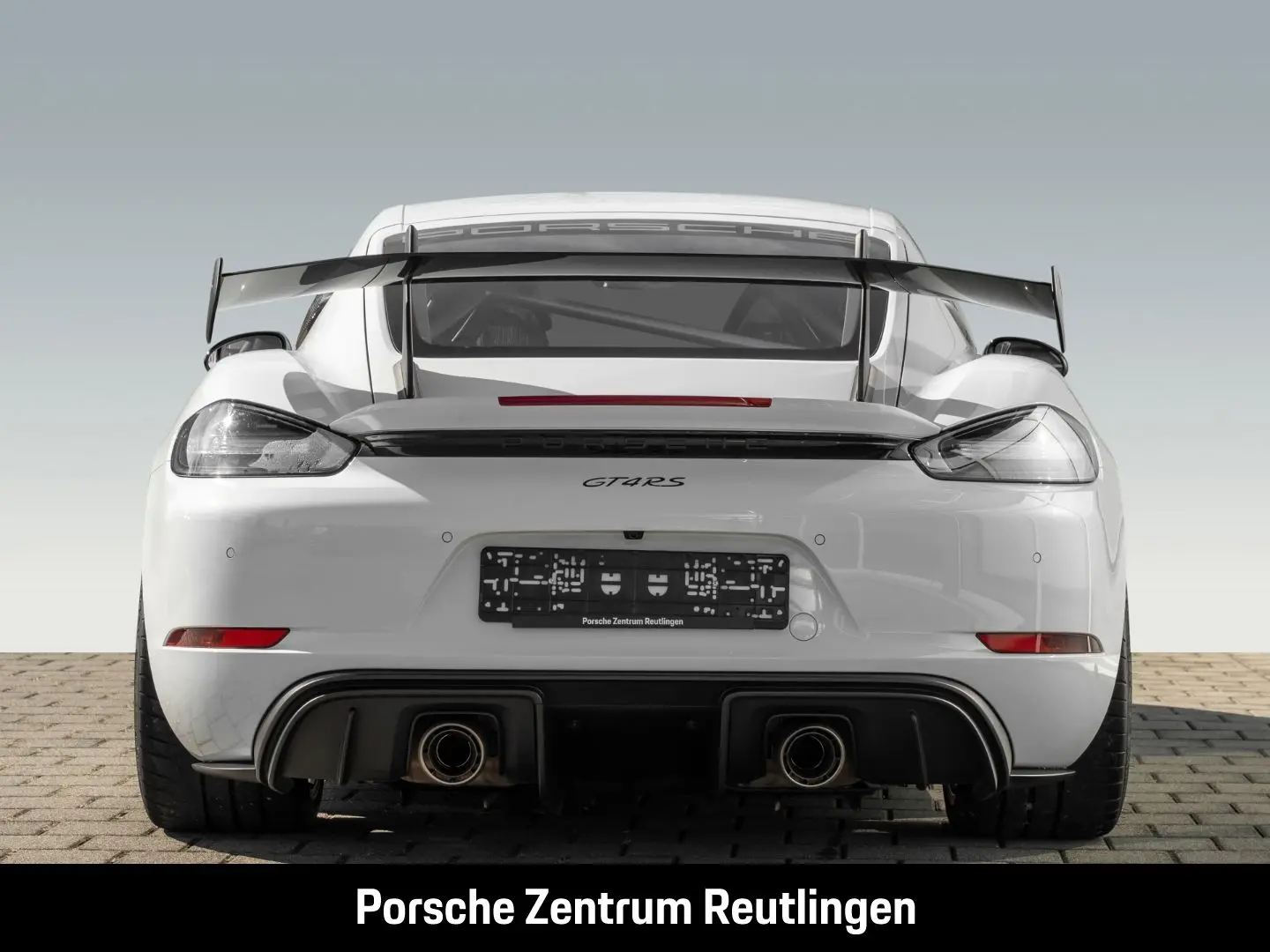 Cayman 718 GT4 RS Überrollkäfig Sportabgasanlage