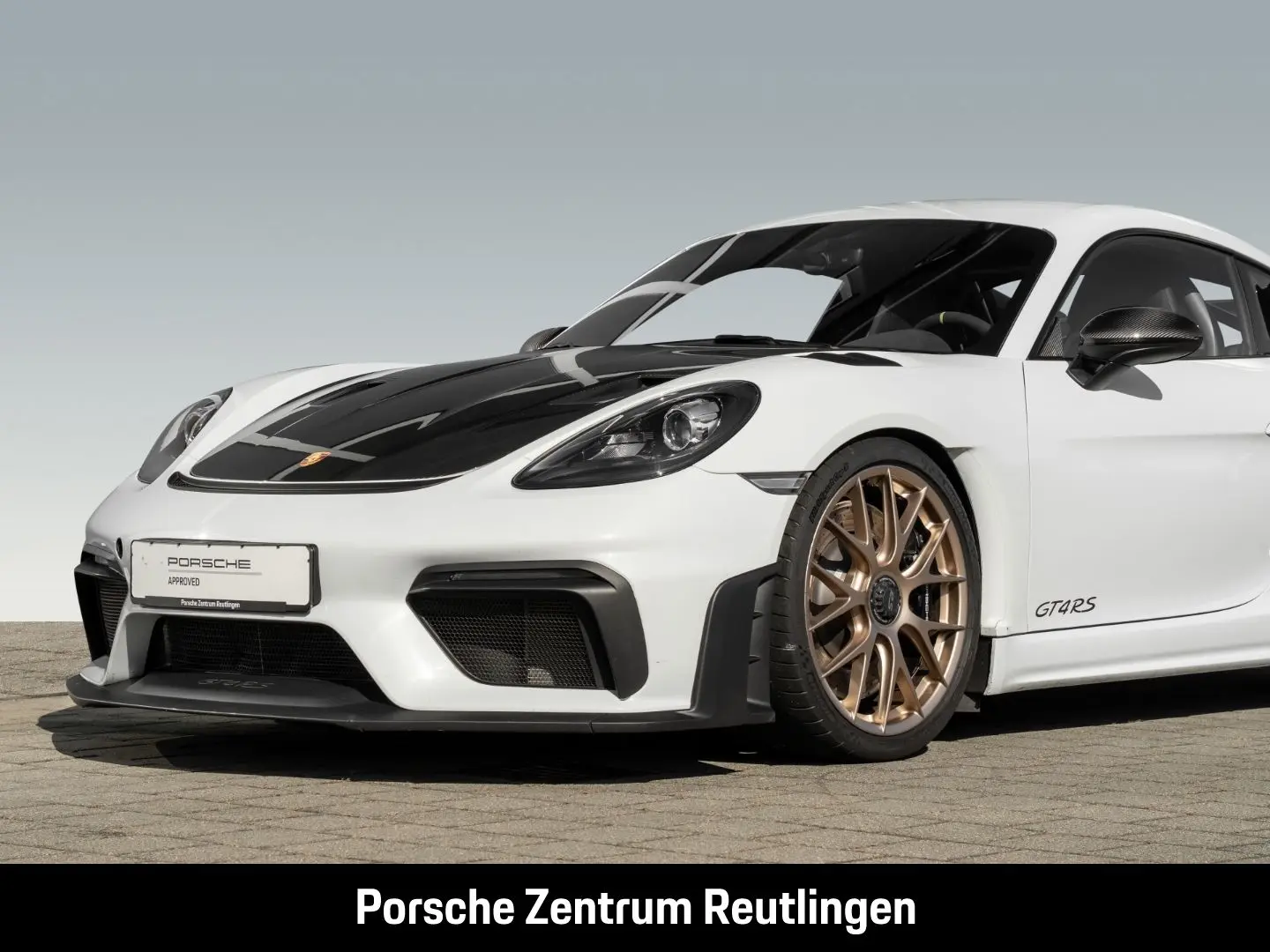 Cayman 718 GT4 RS Überrollkäfig Sportabgasanlage