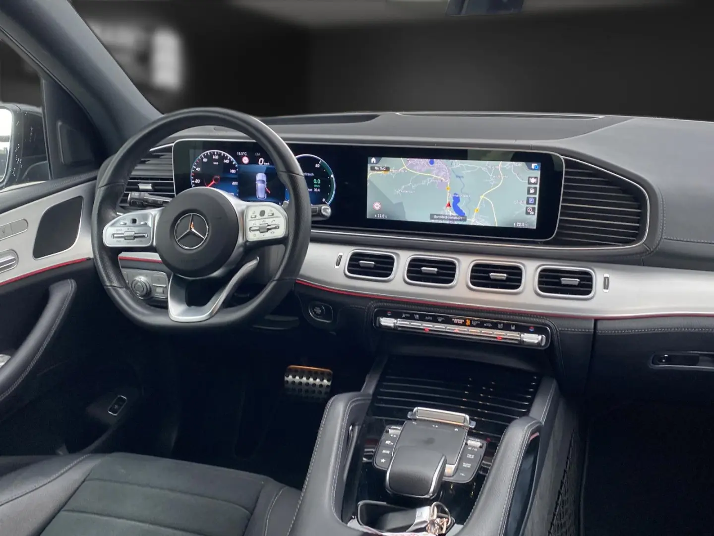 GLE 350 de AMG 20 Distro 360  AHK HUD Alcantara