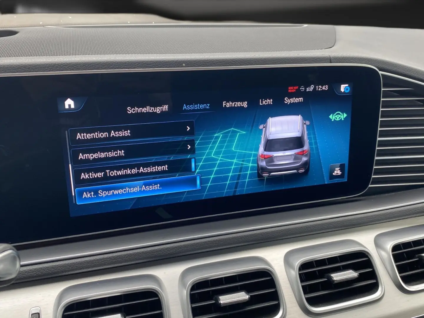 GLE 350 de AMG 20 Distro 360  AHK HUD Alcantara