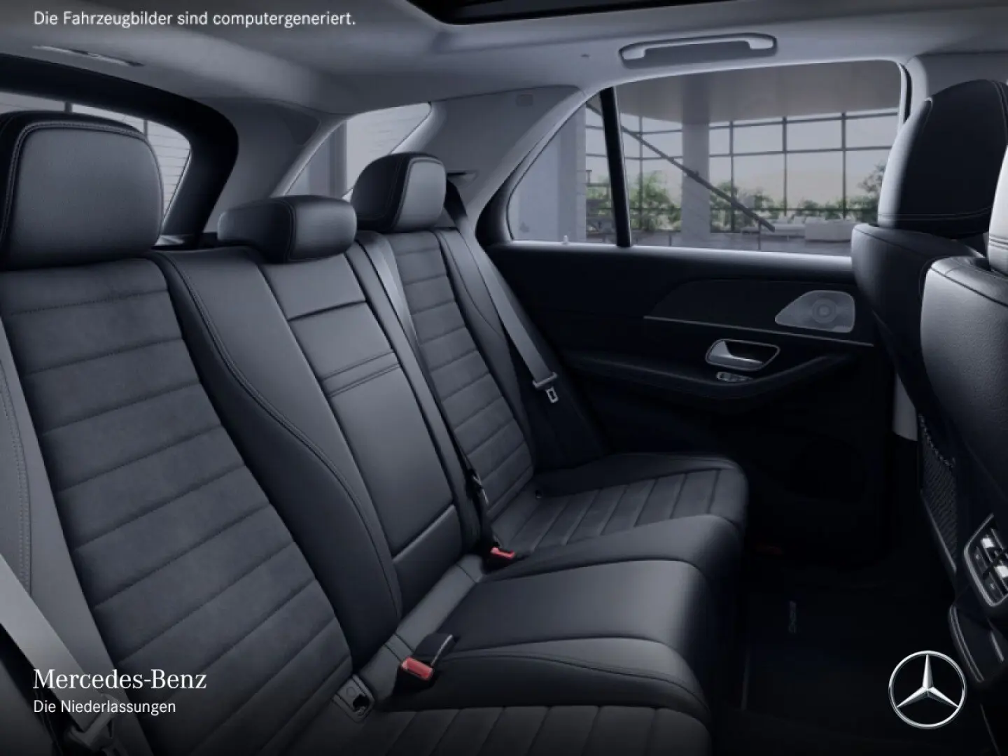 GLE350de 4M AMG Dist Pano 360  AHK Burm Night