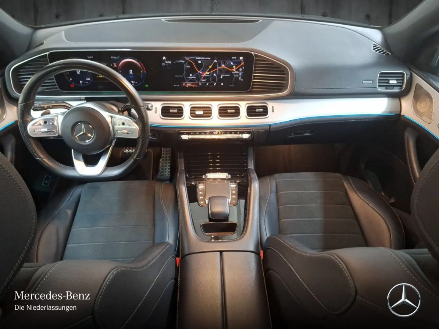 GLE350de 4M AMG Distr Pano Multibe Burm 360