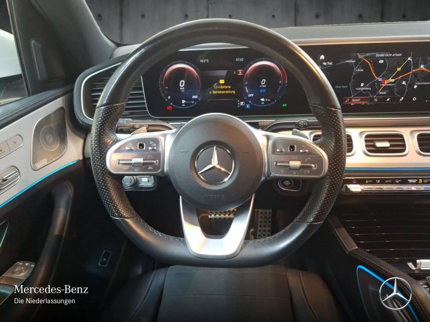 GLE350de 4M AMG Distr Pano Multibe Burm 360