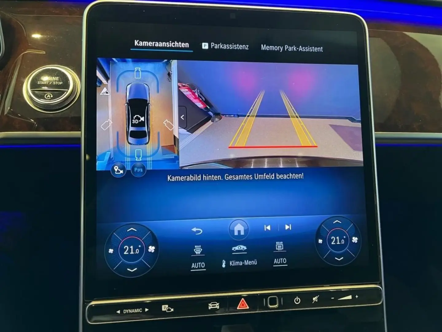 S 500 L 4M AMG Pano TV HuD Mermory Fond Enternai