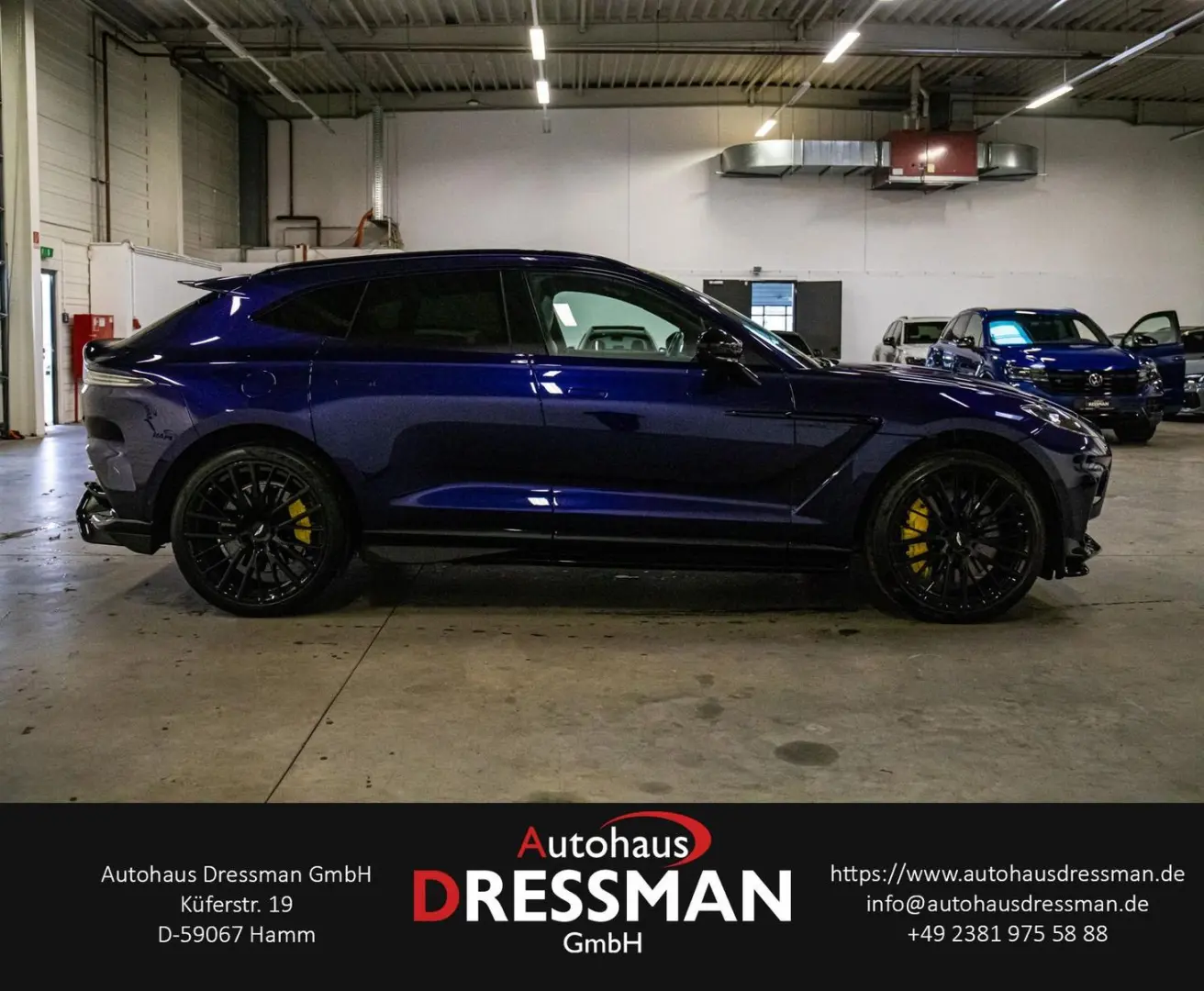 DBX 707 LED PANO AHK LUFT CARBON INDIGO BLUE 23z