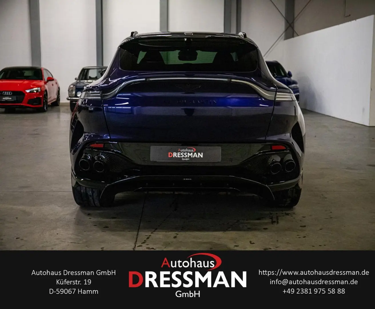 DBX 707 LED PANO AHK LUFT CARBON INDIGO BLUE 23z